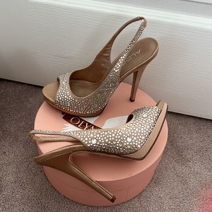 Crystal heels